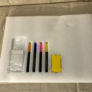 BIYA Acrylic Magnetic Calendar For Refrigerator, 2 Pack Monthly and Weekly